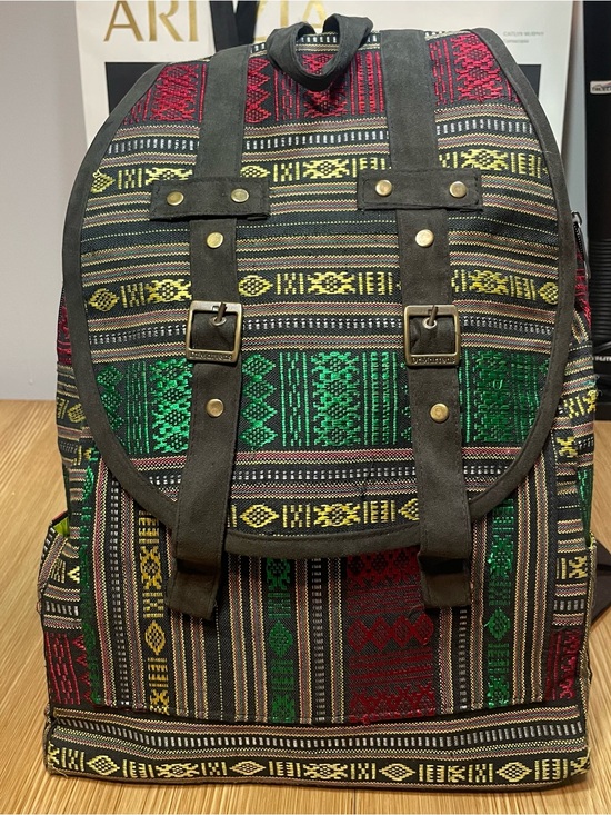Dr. Martens Handbags - Dr. Martens Vintage Tapestry Boho Backpack - Canvas & Suede Trim